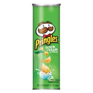چیپس پرینگلز Pringles طعم پیاز و خامه